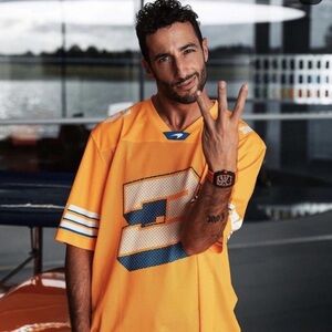 Daniel Ricciardo USGP 2021 McLaren football jersey